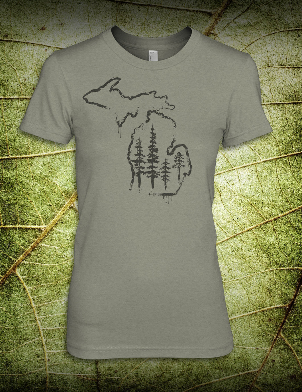 Paint Brush Trees - Women's - Heather Stone