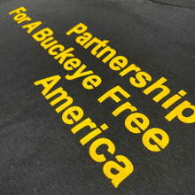 Load image into Gallery viewer, Mens Partnership For A Buckeye Free America T-Shirt (Navy)
