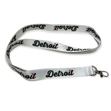 Load image into Gallery viewer, Lanyard - Detroit Thirsty Heart - White
