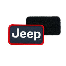 Load image into Gallery viewer, Patch - Jeep Text - Red/White/Navy
