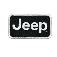 Load image into Gallery viewer, Patch - Jeep Text - Black/White
