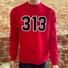 Load image into Gallery viewer, Crew Sweatshirt - Detroit Chenille 313
