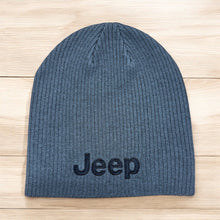 Load image into Gallery viewer, Hat - Jeep Knit Beanie- Charcoal
