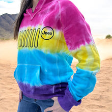 Load image into Gallery viewer, Jeep® Grille GADA Tie-Dye Hoodie
