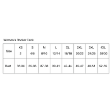Load image into Gallery viewer, Ladies Jeep® Flag Grille Rocker Tank Top - Grey Triblend
