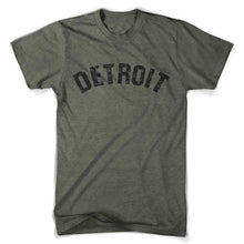 Load image into Gallery viewer, Mens Triblend Detroit Bend T-shirt (Military Green)
