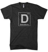 Load image into Gallery viewer, Mens Detroitium T-shirt (Heather Black)
