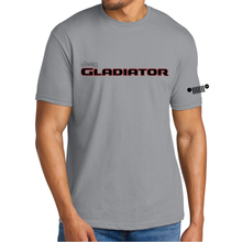 Load image into Gallery viewer, Mens Jeep® Gladiator Red/Black T-Shirt - Cement- FINAL SALE
