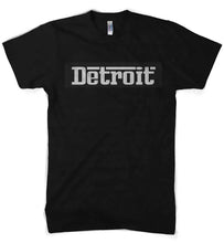 Load image into Gallery viewer, Mens Detroit Grigio T-shirt (Black)
