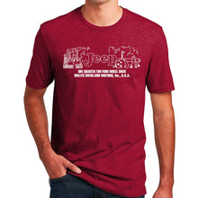 Load image into Gallery viewer, Mens Jeep® Willys Dash Plaque T-Shirt - Heather Deep Red
