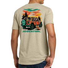 Load image into Gallery viewer, Mens Jeep® Dogs Built For Adventure T-Shirt
