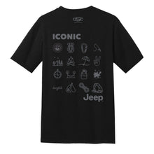 Load image into Gallery viewer, Mens Jeep® Iconic T-Shirt - Black
