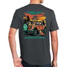 Load image into Gallery viewer, Mens Jeep® Dogs Built For Adventure T-Shirt
