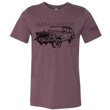 Load image into Gallery viewer, Mens Jeep® Wagoneer - LDD Series - Triblend Burgundy T-Shirt
