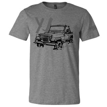 Load image into Gallery viewer, Mens Jeep® Wrangler YJ - LDD Series - Triblend Grey T-Shirt
