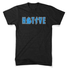 Load image into Gallery viewer, Mens Michigan NATIVE T-Shirt (Heather Black)-FINAL SALE

