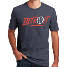 Load image into Gallery viewer, Mens Detroit Baseball Score - Heather Navy
