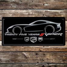 Load image into Gallery viewer, Metal Sign - Viper 25
