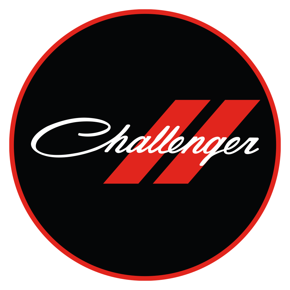 Sticker - Dodge Challenger - Round