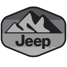Load image into Gallery viewer, Sticker - Jeep® Mountain Hex - Greyscale
