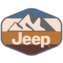 Load image into Gallery viewer, Sticker - Jeep® Mountain Hex- Khaki
