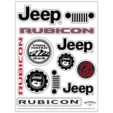 Load image into Gallery viewer, Sticker - Jeep® Rubicon - Sheet
