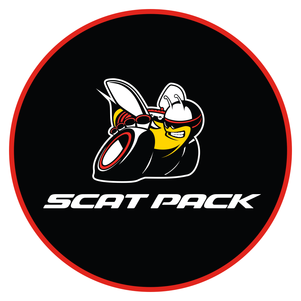 Sticker - Dodge Scatpack - Round