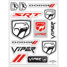 Load image into Gallery viewer, Sticker - Dodge Viper Sneaky Pete - Sheet
