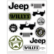 Load image into Gallery viewer, Sticker - Jeep® Willys - Sheet
