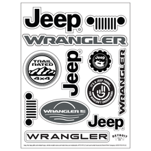Load image into Gallery viewer, Sticker - Jeep® Wrangler - Sheet

