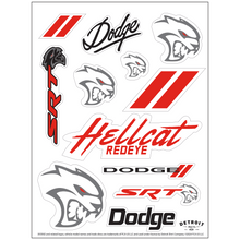Load image into Gallery viewer, Sticker - Dodge Hellcat Redeye - Sheet
