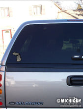 Load image into Gallery viewer, Skeleton Hand - 4&quot; Michigan Sticker
