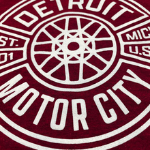 Load image into Gallery viewer, Ladies Detroit Spokes 2 - Deep Heather Red
