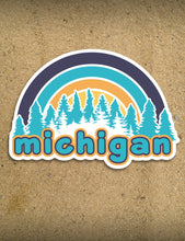 Load image into Gallery viewer, Sun Rings - 4&quot; Michigan Sticker
