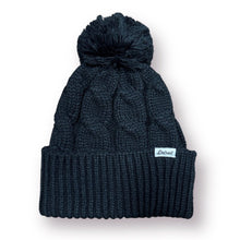 Load image into Gallery viewer, Hat - Detroit Thirsty Tag Cable Knit - Black
