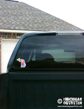 Load image into Gallery viewer, Tie-Dye - 4&quot; Michigan Sticker
