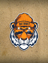 Load image into Gallery viewer, Tiger Head - 4&quot; Sticker
