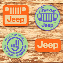 Load image into Gallery viewer, Hat - Jeep Duck Flip Knit Tie-Dye - Cotton Candy
