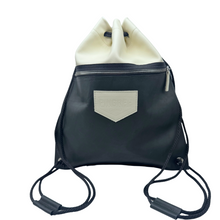 Load image into Gallery viewer, Detroit Drawstring Backpack in Leather

