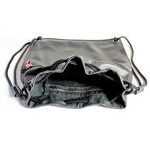 Load image into Gallery viewer, Detroit Drawstring Backpack in Leather

