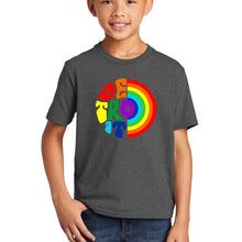 Load image into Gallery viewer, Youth - Detroit Rainbow - Heather Black
