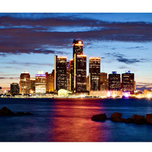 Load image into Gallery viewer, Blanket - Detroit Skyline
