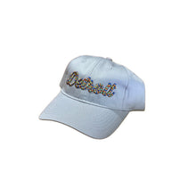 Load image into Gallery viewer, Hat - Youth Detroit Thirsty Rainbow Script
