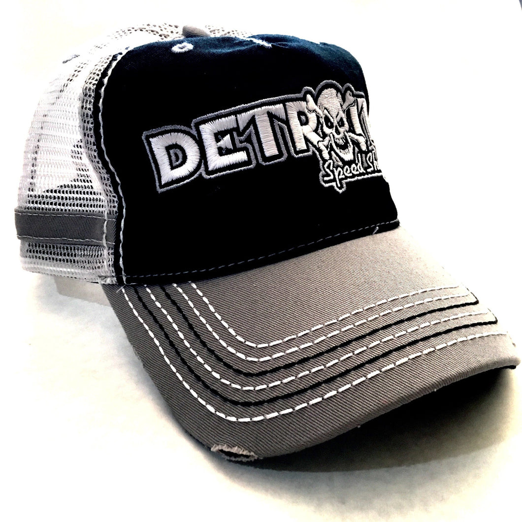 Hat - Detroit Speed Shop Bones Trucker