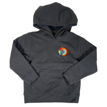 Load image into Gallery viewer, Youth - Detroit Rainbow Hoodie - Black
