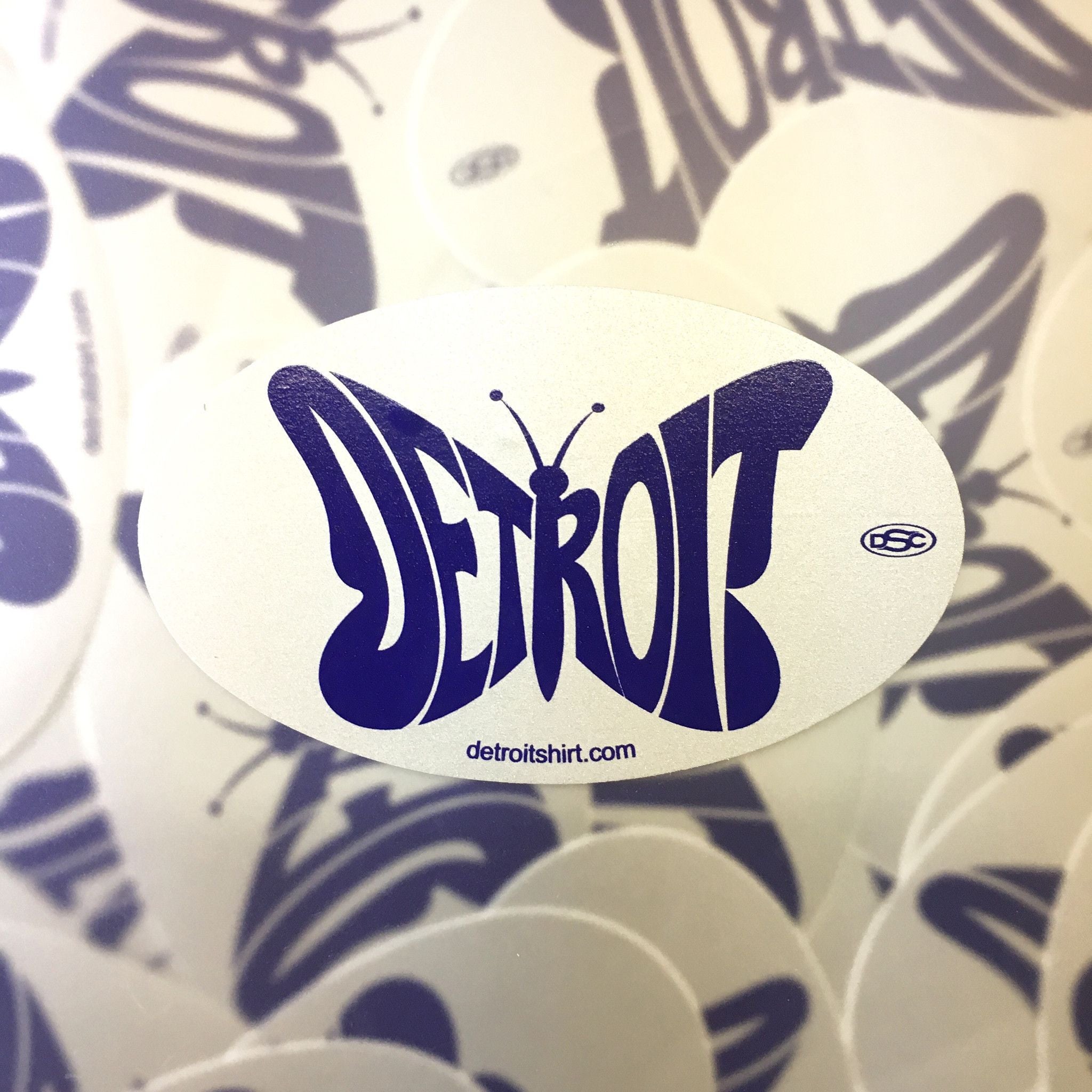Sticker - Detroit Butterfly – Detroit Can Company